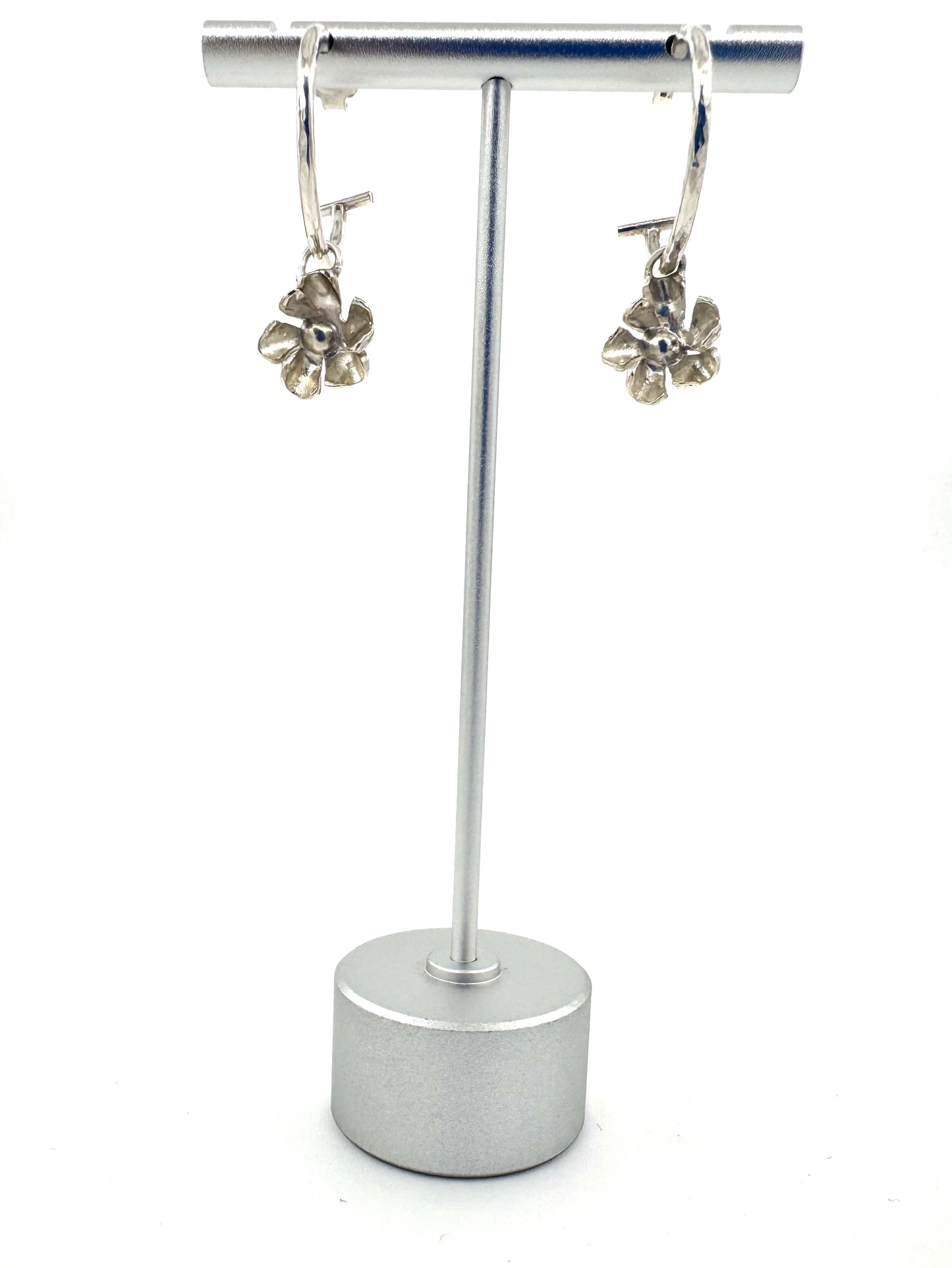Mini Flower Hoops