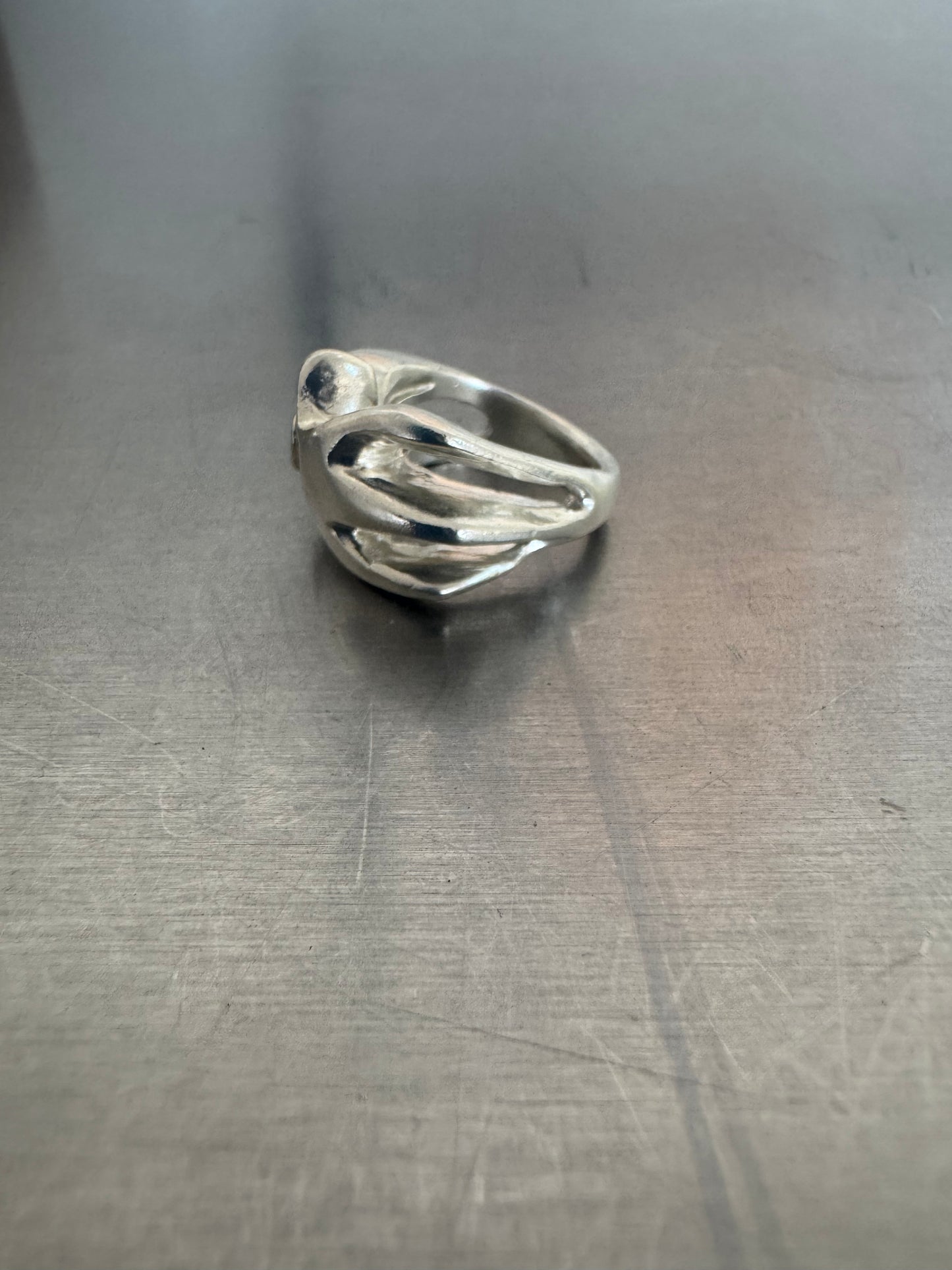 Squiggle Star Ring