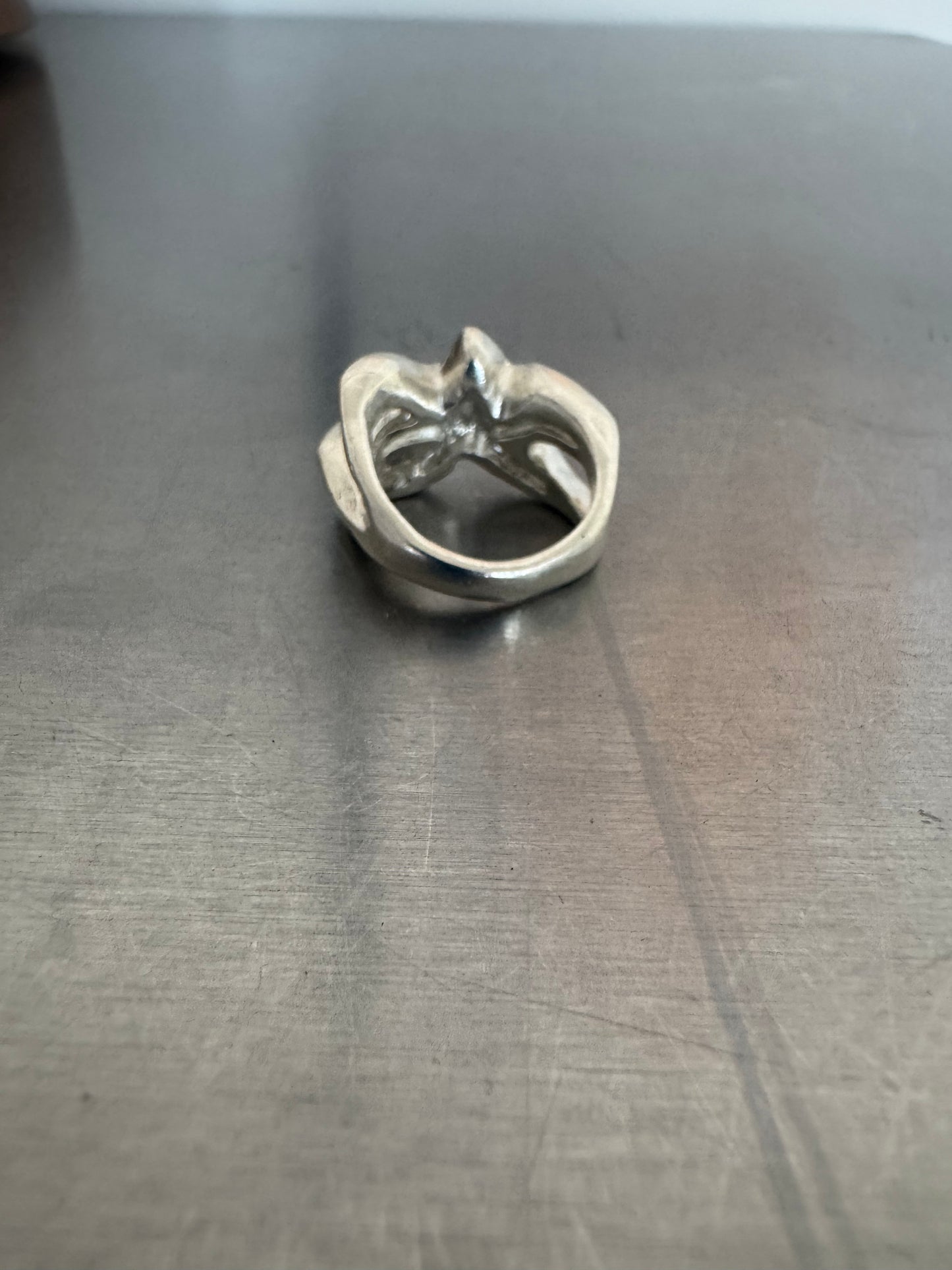 Squiggle Star Ring