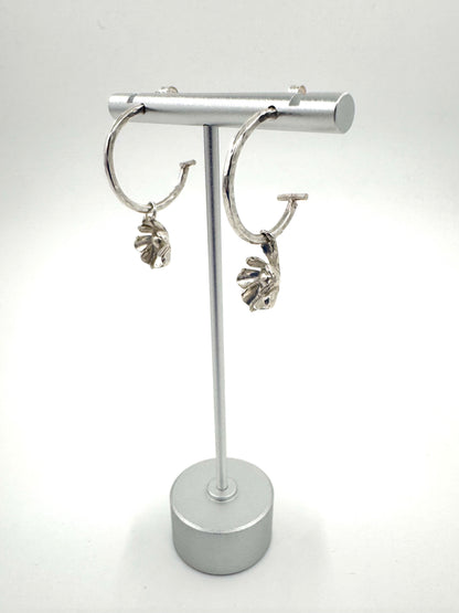 Mini Flower Hoops